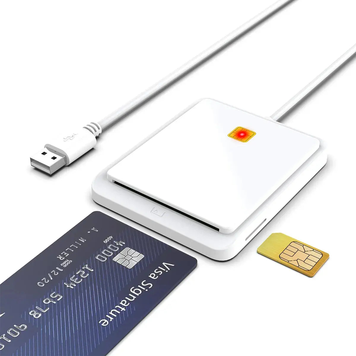 UTHAI CR317 Multifunctional Smart Card SIM Smart Card Reader Tax Declaration CAC ID Card Reader Combo Smart_Life_Tech