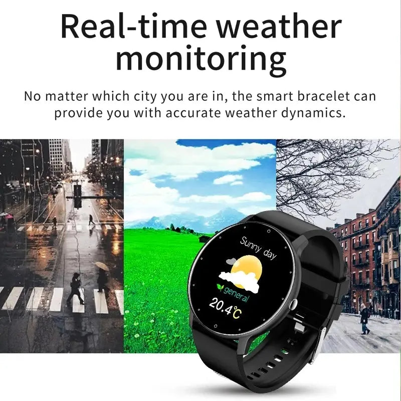 LIGE 2026 Smart Watch Women Men Ladies Gift Sport Fitness Men Watches Heart Rate Monitor Waterproof Smartwatch For Android IOS Smart_Life_Tech
