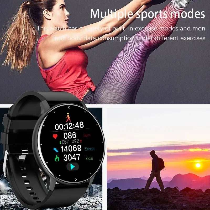 LIGE 2026 Smart Watch Women Men Ladies Gift Sport Fitness Men Watches Heart Rate Monitor Waterproof Smartwatch For Android IOS Smart_Life_Tech