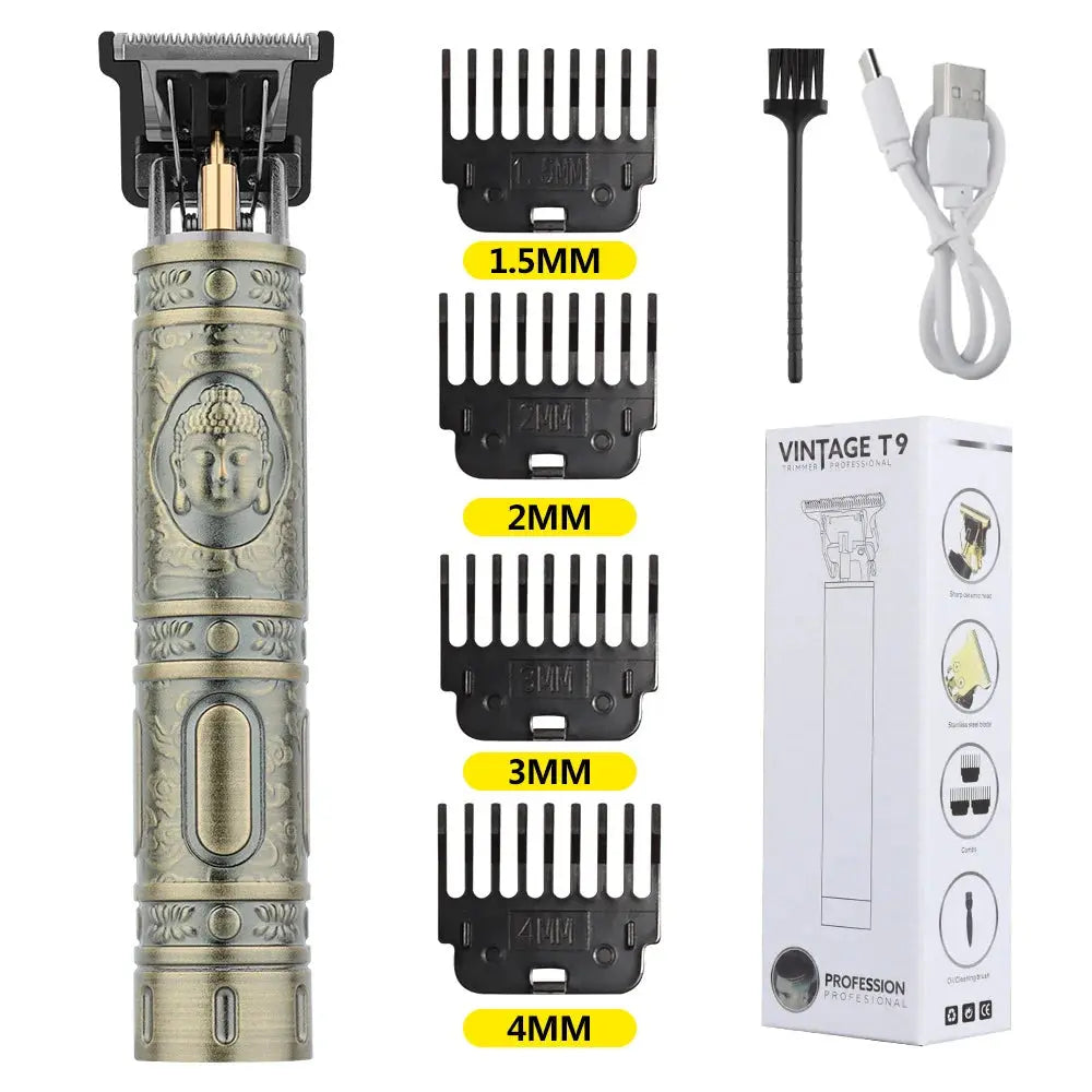 Retro T9 Original Haircutting Machine Set Jackets Trimmer Men's Electric Shaver Male Lence Pro Barber Shaver for Sensitive Areas Smart_Life_Tech