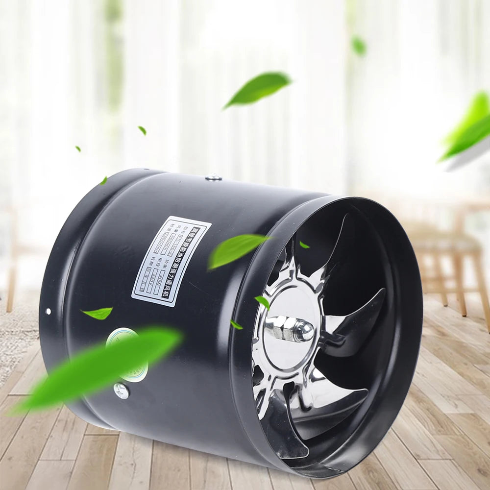 220V 150mm High Speed Exhaust Fan Household Air Ventilator Kitchen Bathroom Ceiling Silent Exhaust Fan Corrosion Resistance
