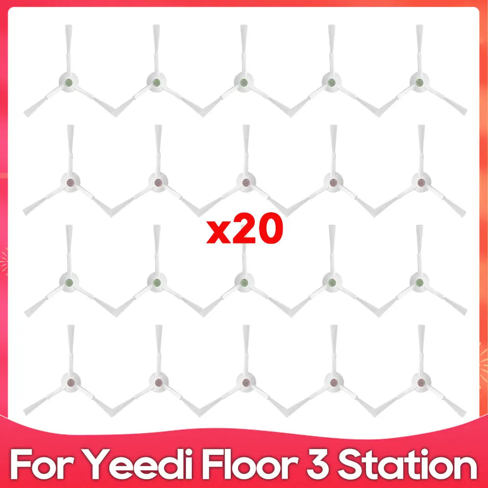 Compatible For ( Yeedi Floor 3 Station ) Robot Vacuum Cleaner Spare Parts Accessories Main Side Brush Mop Rag Cloth