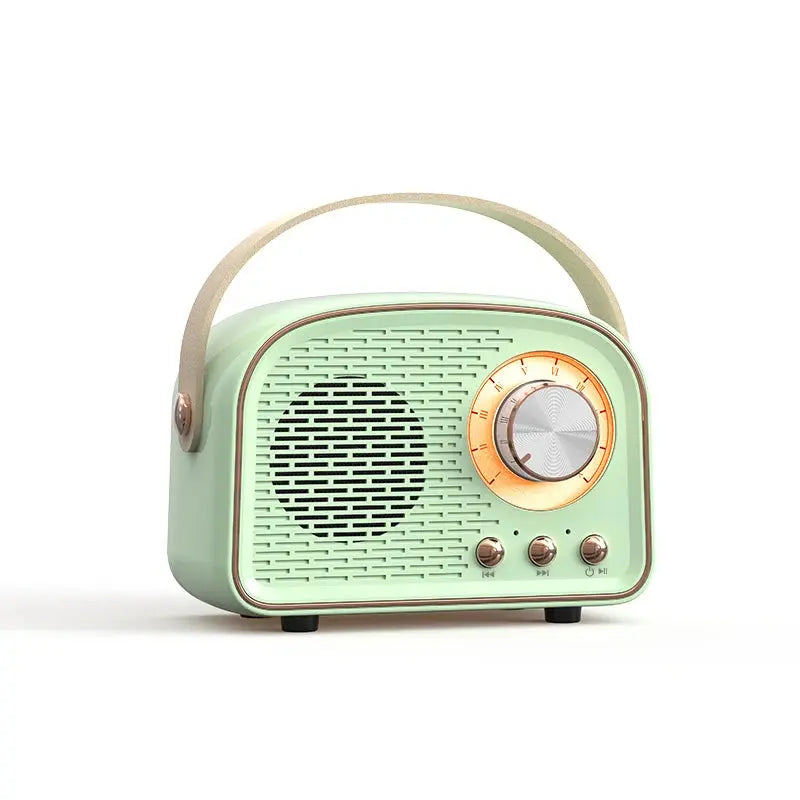 Retro Mini Bluetooth Speaker DW21 Classical Music Player Sound Stereo Subwoofer Portable Decoration Speakers Home Music Player Smart_Life_Tech