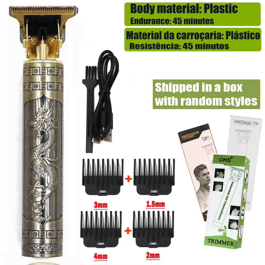 T9 Hair Clipper Repair Beard Shaving Body Hair Trimmer Clippers Electric Machine Men Haircut Machine 0mm Barber Shaver Smart_Life_Tech