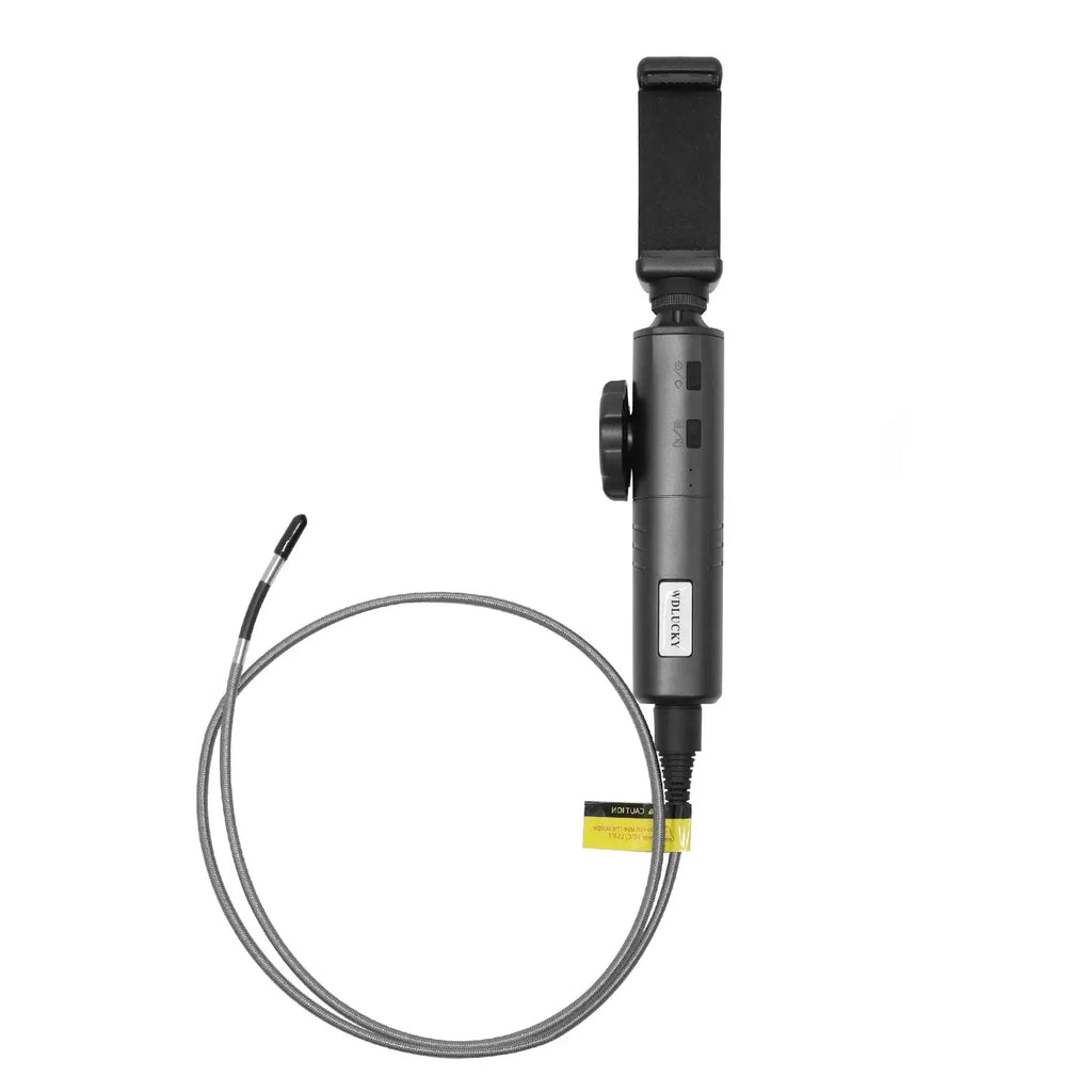 WDLUCKY 360° Two-Way Articulating Borescope Industrial Endoscope 3.9mm Car Sewer Inspection Camera with Light for  IOS Android Smart_Life_Tech