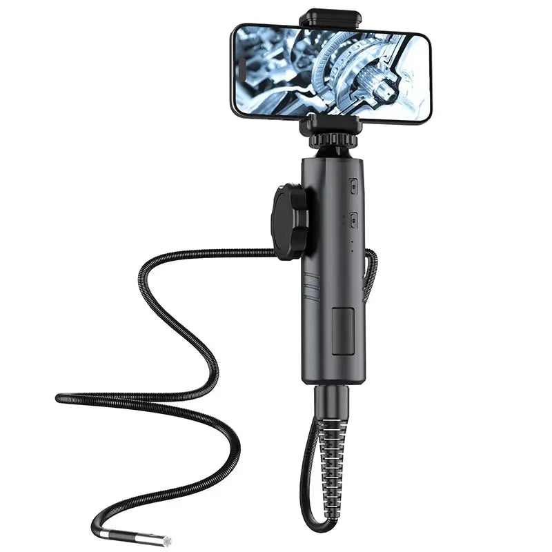WDLUCKY 360° Two-Way Articulating Borescope Industrial Endoscope 3.9mm Car Sewer Inspection Camera with Light for  IOS Android Smart_Life_Tech