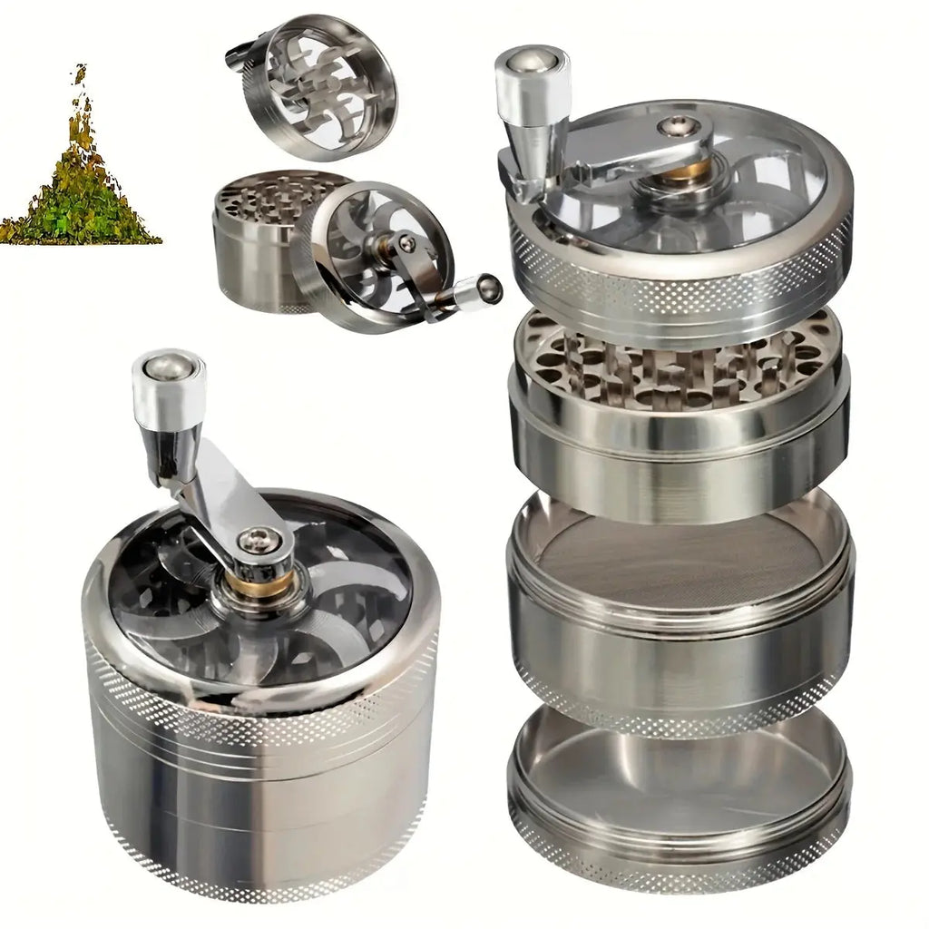 Nut and Hard Spice Grinder for Nutmeg Ginger Rock Salt and Peppercorn Hand tools, crushers Smart_Life_Tech