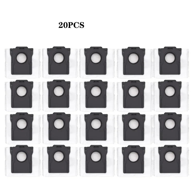Dust Bags For Dreame X40 Ultra/L10s Pro Ultra Heat/X30 Ultra Accessories Mop Pads Disposable Activated Carbon Dust Bag Parts