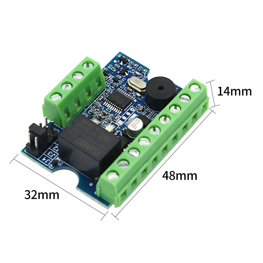 Access Control Kit Relay Access Controller Board + Mini Card Reader for Electric Lock System Wiegand 26-44& TM Card Reader Set Smart_Life_Tech