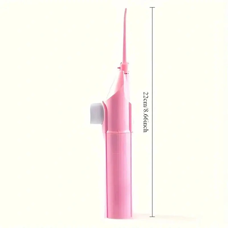 Household High Pressure Oral Irrigator Portable Teeth Clean Water Dental Floss Manual High Pressure Water Toothpick Smart_Life_Tech