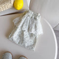 Korean Version New 2026 Summer  Children's and Girl's Clothing 2-7 Years Old  Fashion Versatile Lace Pants
