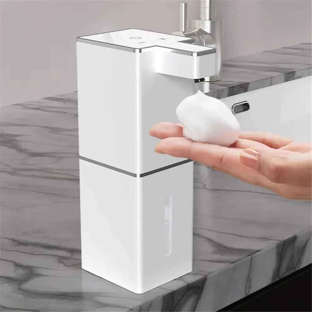 Xiaomi 4 Levels Automatic  Foam Soap Dispenser Touchless Sensor Generator For Wall mount Hand Washer White Color Smart_Life_Tech