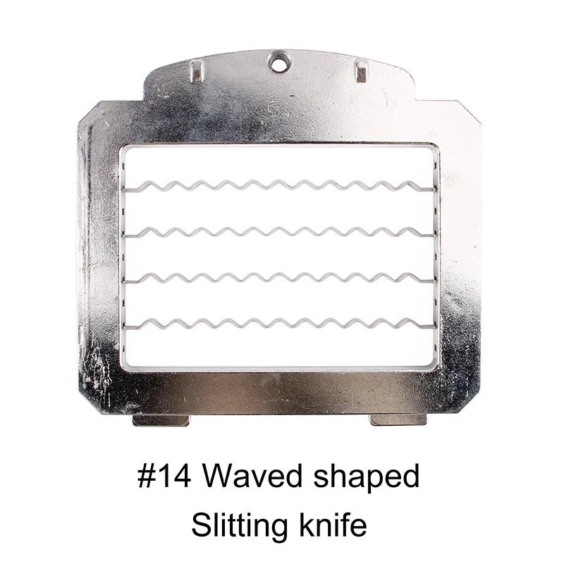 Electric Vegetable Carrot Slicer Accessory Replacement Potato Strips Cutting Blade Kit Cucumber Carrot Slitting Knife Wave Shape