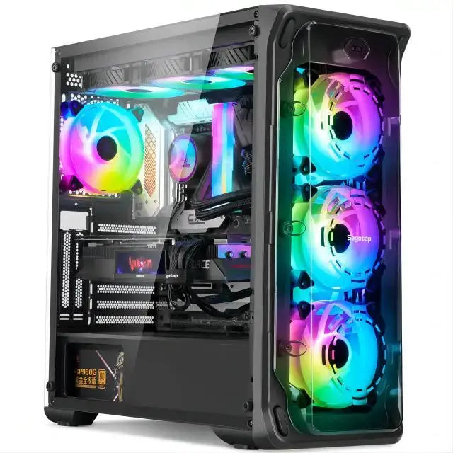 Aotesier Core i7 CPU Affordable Computer full set 8G/16G RAM 256GB SSD home office gaming pc desktop computer gamers  PC GAME Smart_Life_Tech
