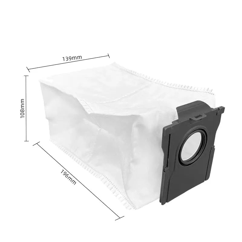 Dust Bags For Dreame X40 Ultra/L10s Pro Ultra Heat/X30 Ultra Accessories Mop Pads Disposable Activated Carbon Dust Bag Parts