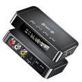 Bluetooth 6.0 Receiver Transmitter FM AUX 3.5mm RCA Fiber Coaxial TF U-Disk Playback Wireless Audio Adapter For TV Car Speaker Smart_Life_Tech