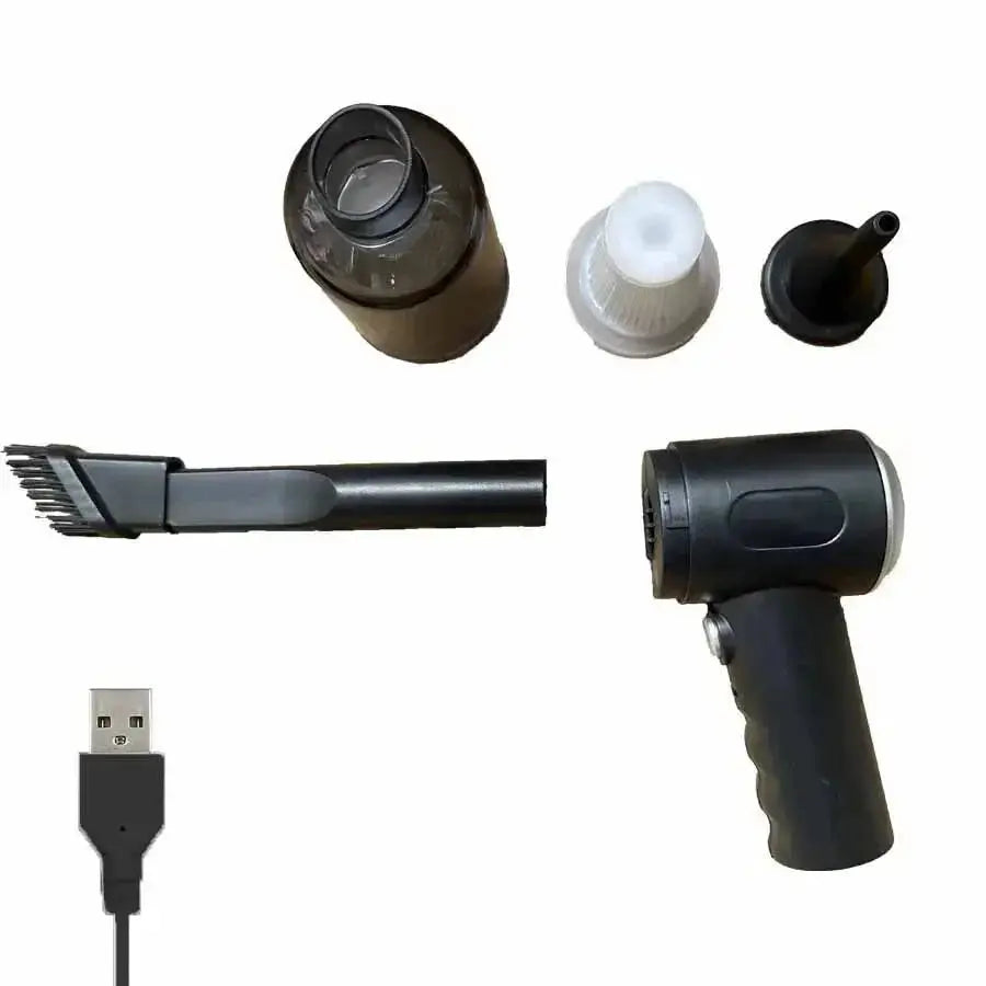 9000Pa Wireless Car Vacuum Cleaner USB Charging 1200mAh Portable Cleaning Appliance Mini Wet and Dry Vacuum Cleaner Household Smart_Life_Tech
