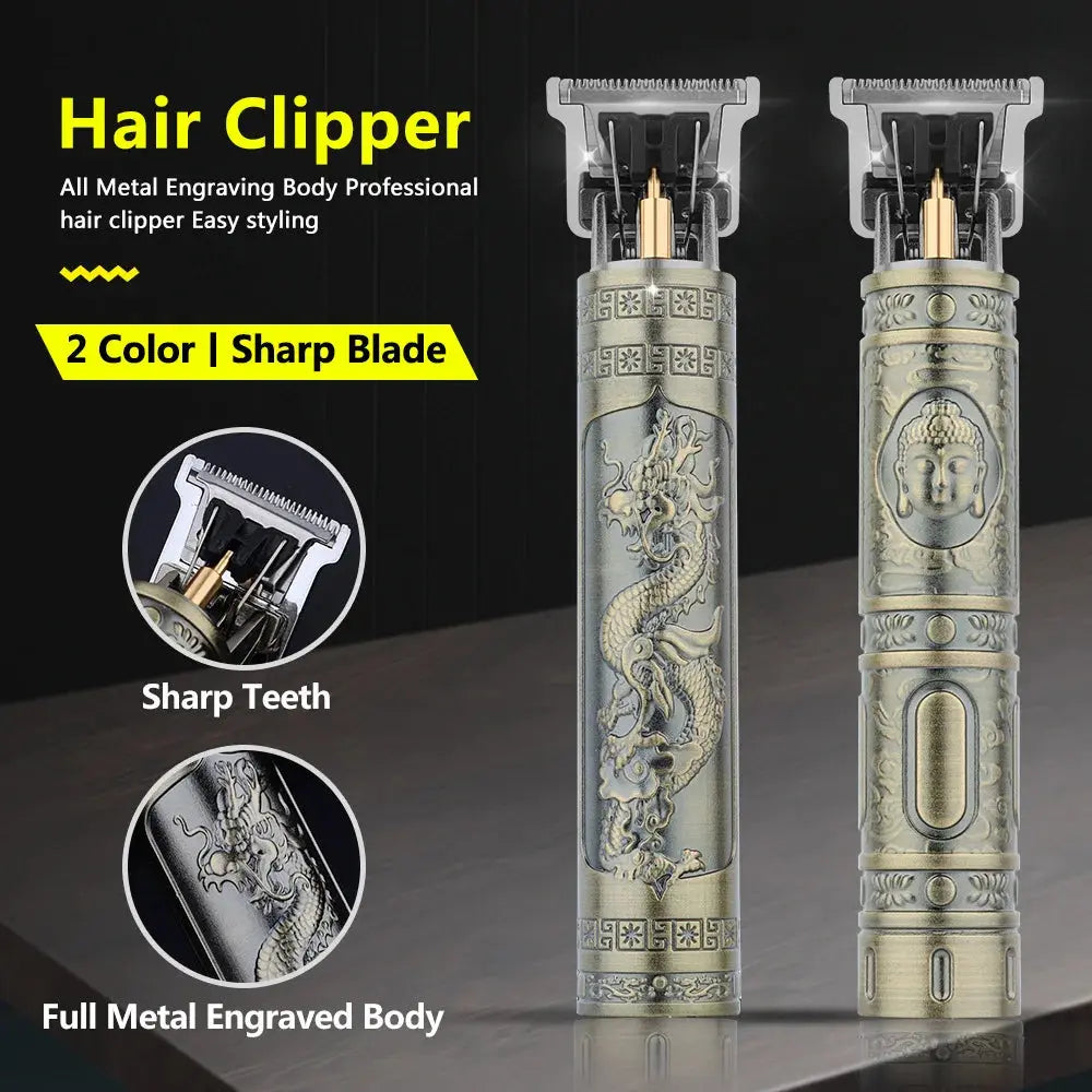 Retro T9 Original Haircutting Machine Set Jackets Trimmer Men's Electric Shaver Male Lence Pro Barber Shaver for Sensitive Areas Smart_Life_Tech