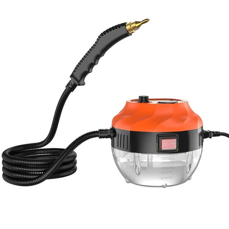 2500W Steam Cleaner High Temperature Pressure Washer Steam Cleaning Machine For Home Air Conditioning Kitchen Hood Car 1200ml