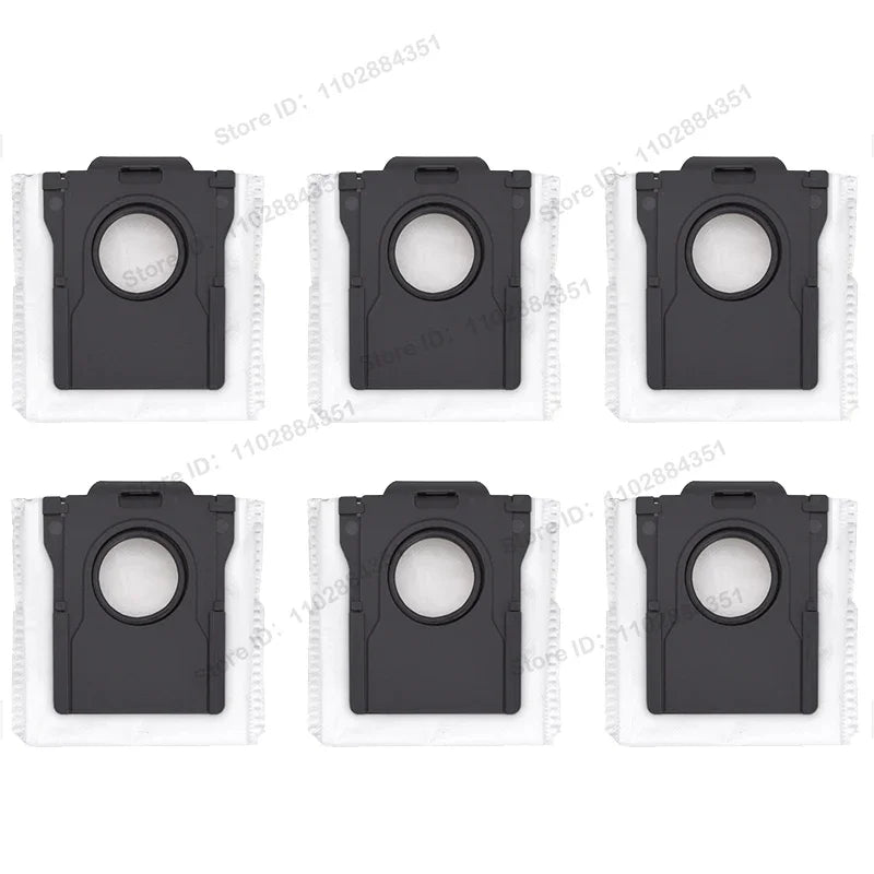 Dust Bags For Dreame X40 Ultra/L10s Pro Ultra Heat/X30 Ultra Accessories Mop Pads Disposable Activated Carbon Dust Bag Parts