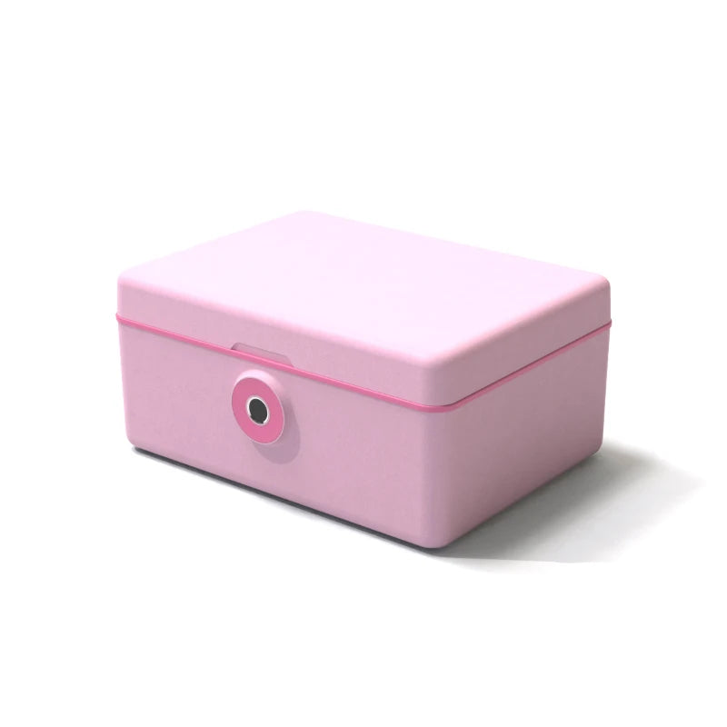 Fingerprint Safe Box Mini Safe Money Cash Coin Jewelry Security Storage Box Office Household File Secret Hidden Piggy Bank