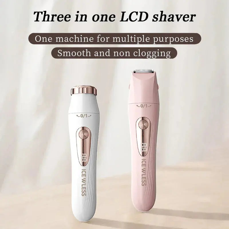 Multi functional shaver, USB charging with digital display, underarm hair removal device, women's eyebrow and nose hair trimmer Smart_Life_Tech