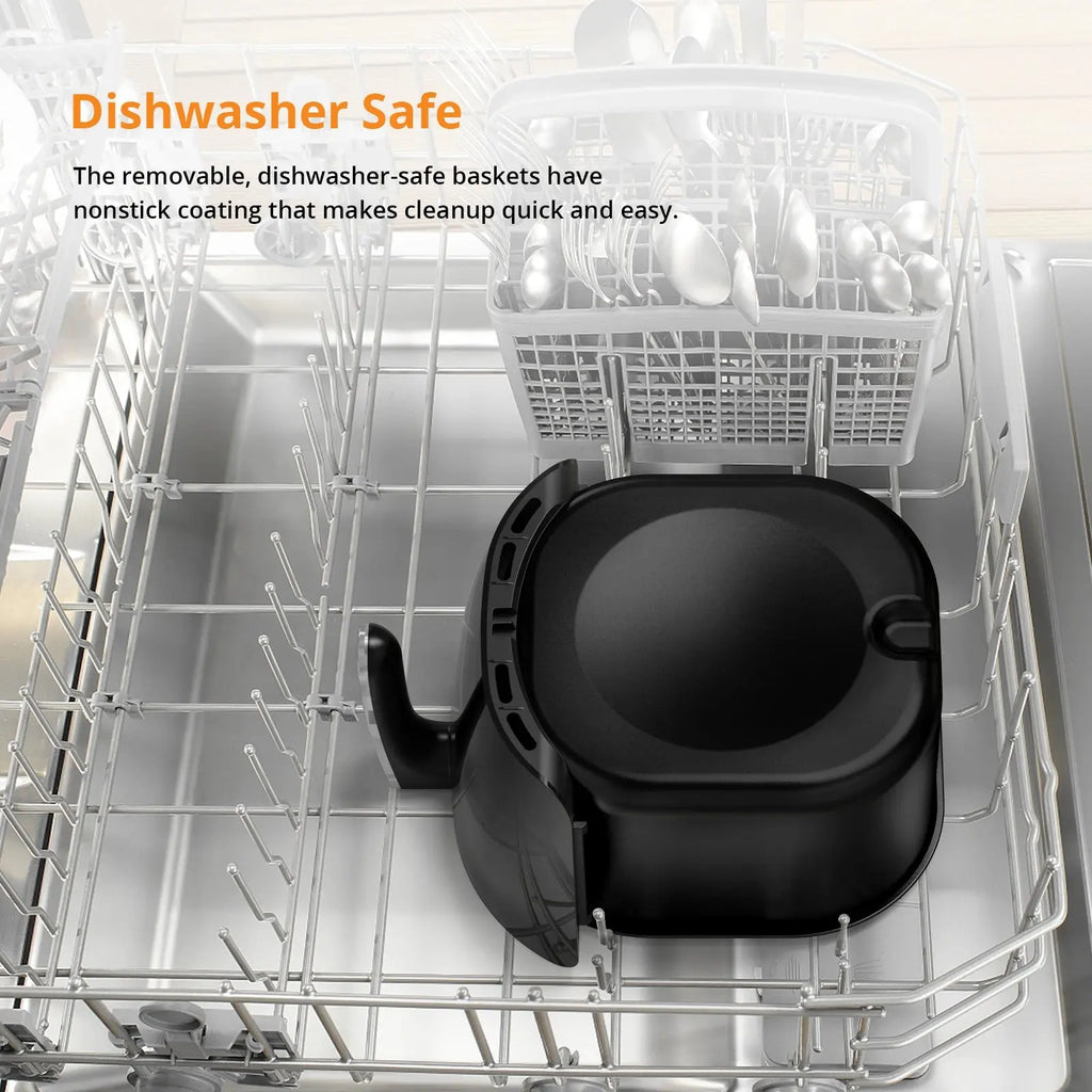 Air Fryer Oven Digital Large 7.7L Rapid Air Circulation,Air Fryers With Touch Screen Viewable Window Dishwasher Safe Accessories Smart_Life_Tech