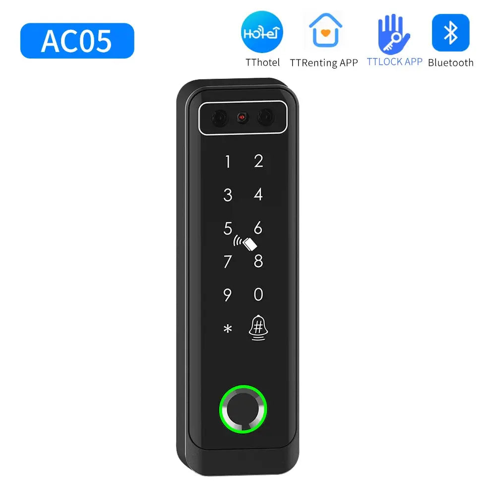Multiple Platform TTlock TTHotel TTRenting Smart Lock Fingerprint & Face Recognition Access Control Keypad RFID IC Card Reader Smart_Life_Tech