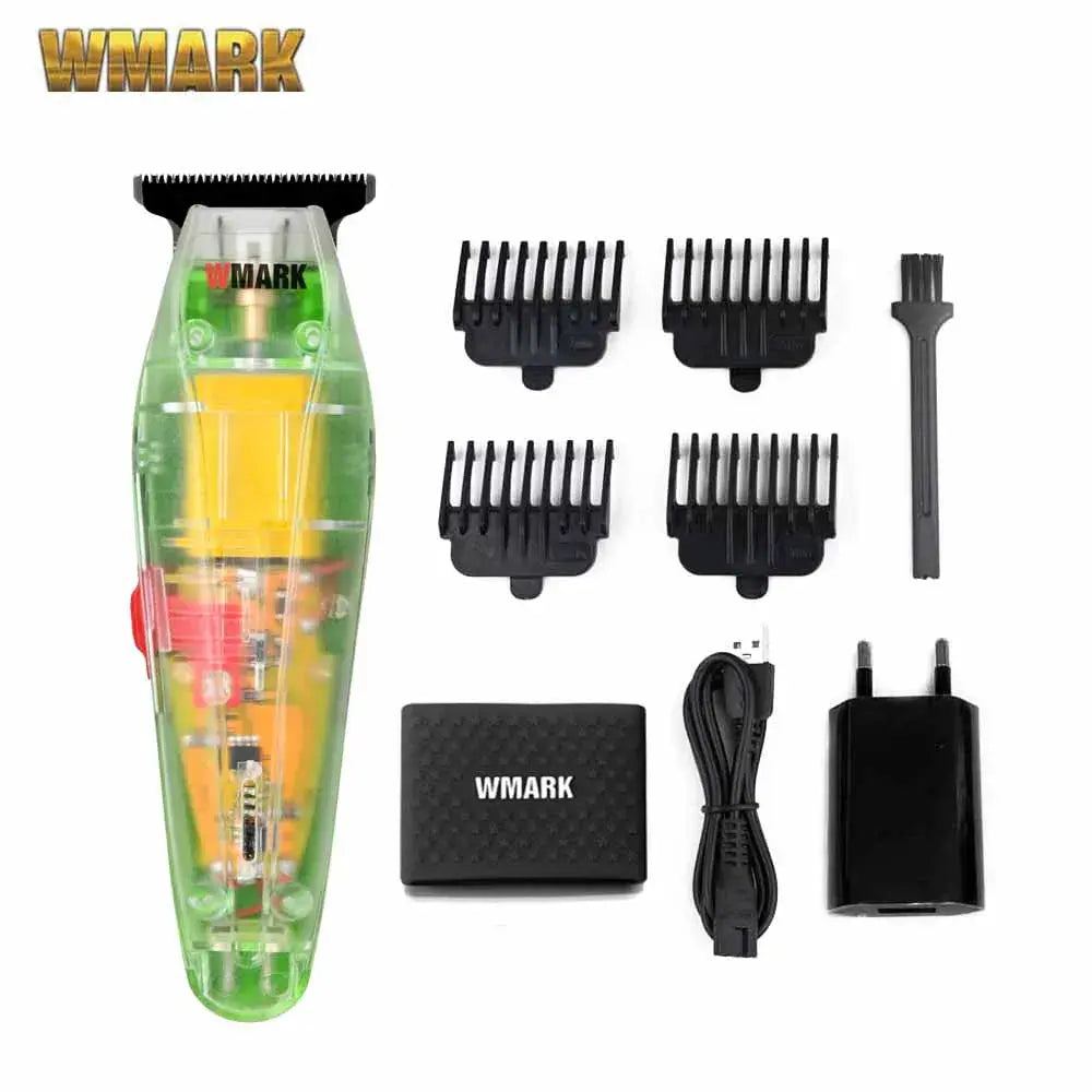 WMARK NG-108 NG-118 Transparent Style Rechargeable Hair clipper Professional Cord & cordless NG-202 Hair Trimmer Smart_Life_Tech