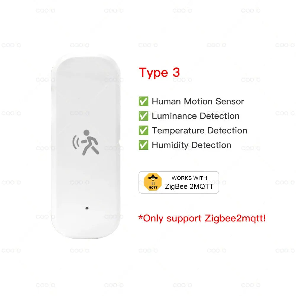 Zigbee 10G MmWave Radar Motion Sensor Human Detector with Illuminance Temperature Humidity Sensor Support Tuya Zigbee2MQTT Smart_Life_Tech