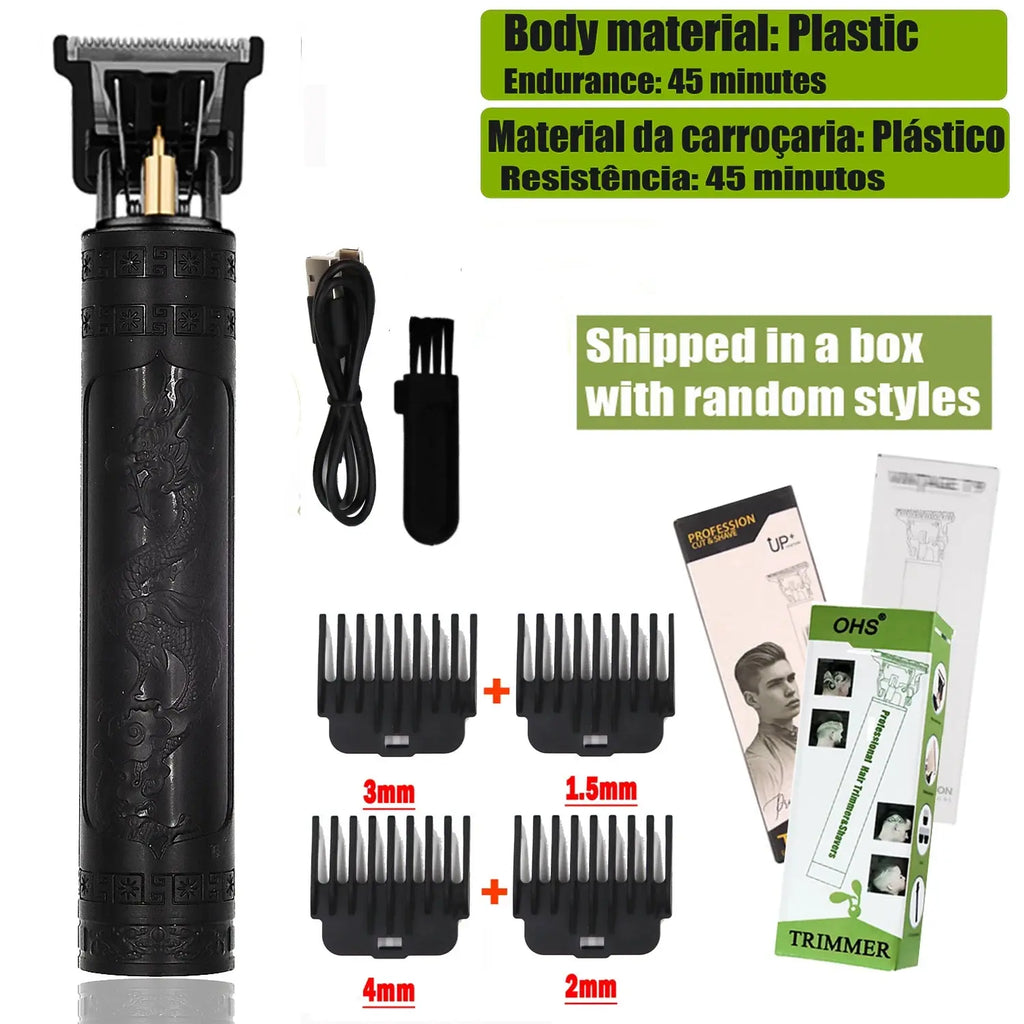 T9 Hair Clipper Repair Beard Shaving Body Hair Trimmer Clippers Electric Machine Men Haircut Machine 0mm Barber Shaver Smart_Life_Tech