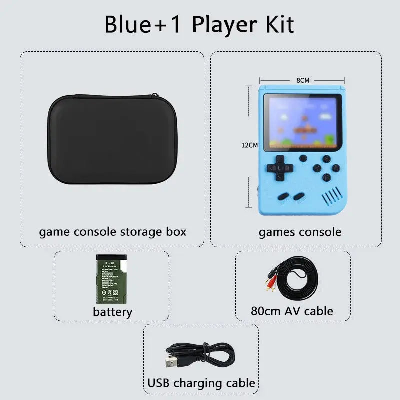 Built-in 500+ Classic arcade retro games Console for TV 5 inch Video Game Handheld Game Player for Game boy two player games Smart_Life_Tech