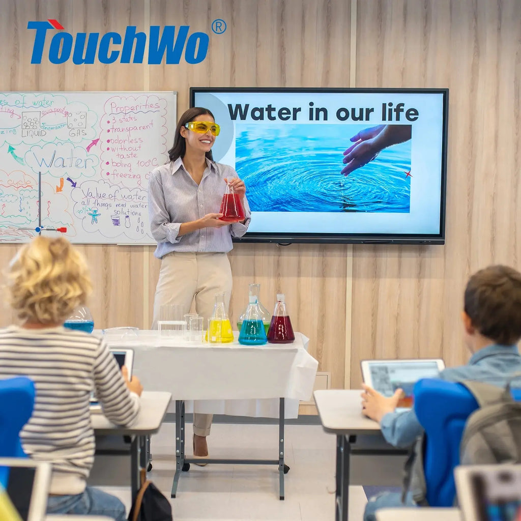 TouchWo 32 43 55 65" Interactive Whiteboard Touchscreen Monitor,All-in-One Touch Computer Smart Board For Office Classroom Smart_Life_Tech