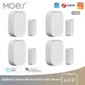 MOES Tuya ZigBee3.0 Smart Window Door Gate Sensor Detector Door Sensor Security Alarm System Smart Life Tuya App Remote Control Smart_Life_Tech