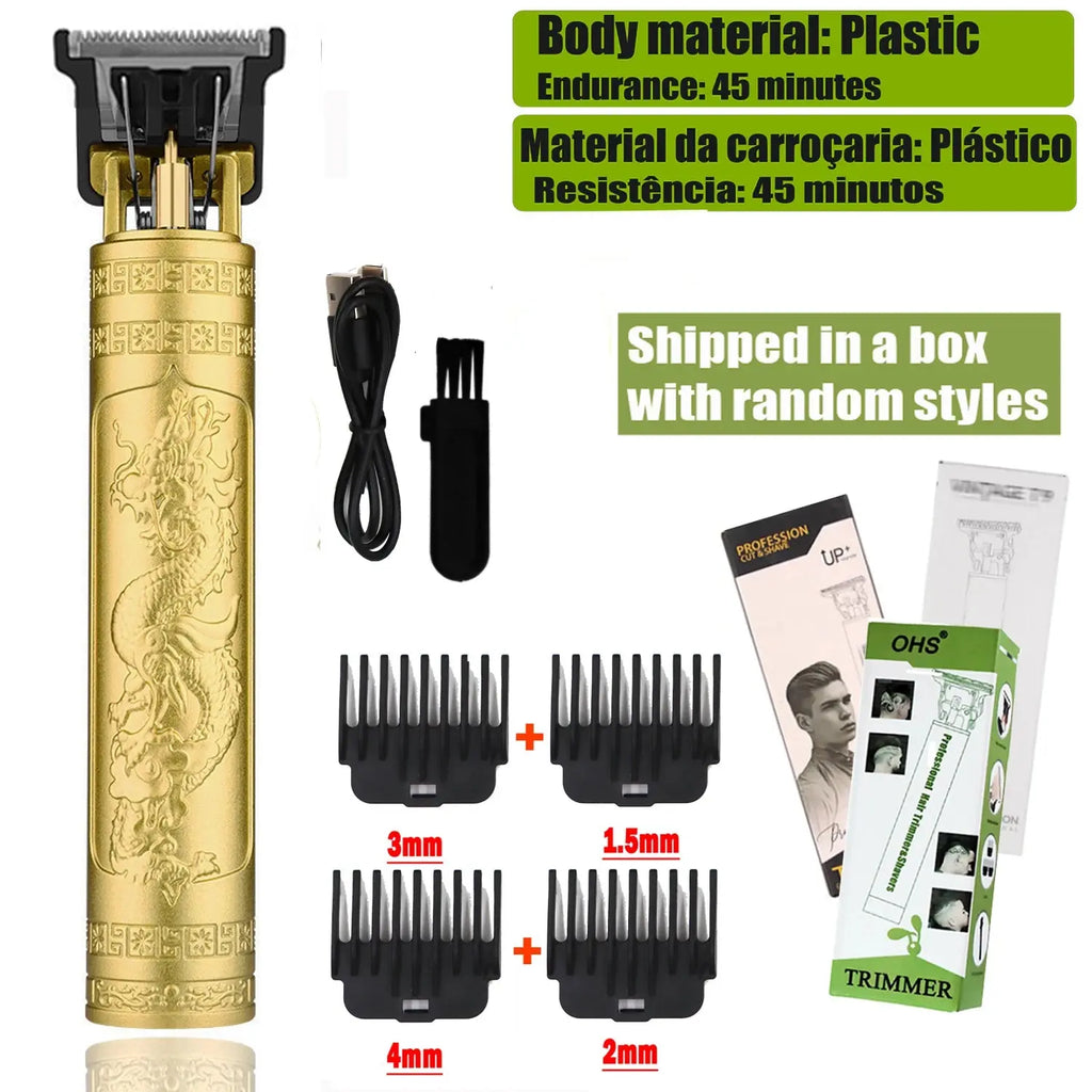 T9 Hair Clipper Repair Beard Shaving Body Hair Trimmer Clippers Electric Machine Men Haircut Machine 0mm Barber Shaver Smart_Life_Tech