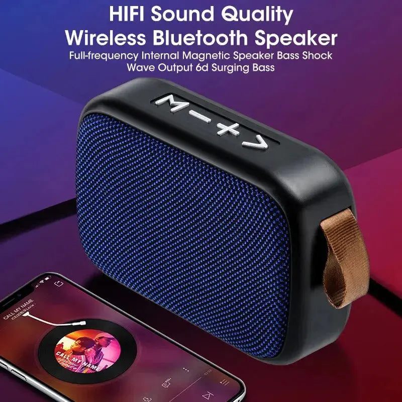 New Wireless  Speaker Outdoor Portable Subwoofer Mini Speaker Home Cloth Card Speaker Smart_Life_Tech