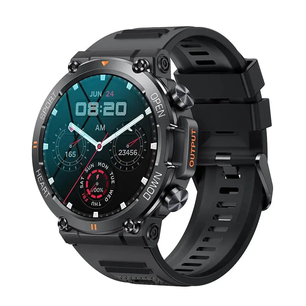 MEVADEN 1.39 inch HD Bluetooth Call Smart Watch Men Sports Fitness Tracker Heart Monitor 400mAh Smartwatch For Android IOS MD56 Smart_Life_Tech
